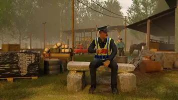 Игра в полицию пограничного па